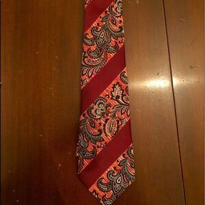 Don Loper Vintage Burgundy Tie!